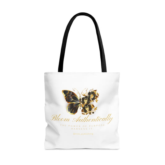 Bloom Authentically Tote Bag (AOP)