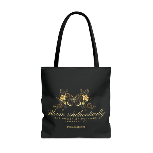 Bloom Authentically Tote Bag (AOP)