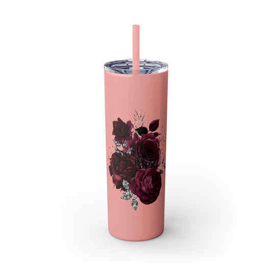 Tink Publishing Skinny Tumbler with Straw, 20oz