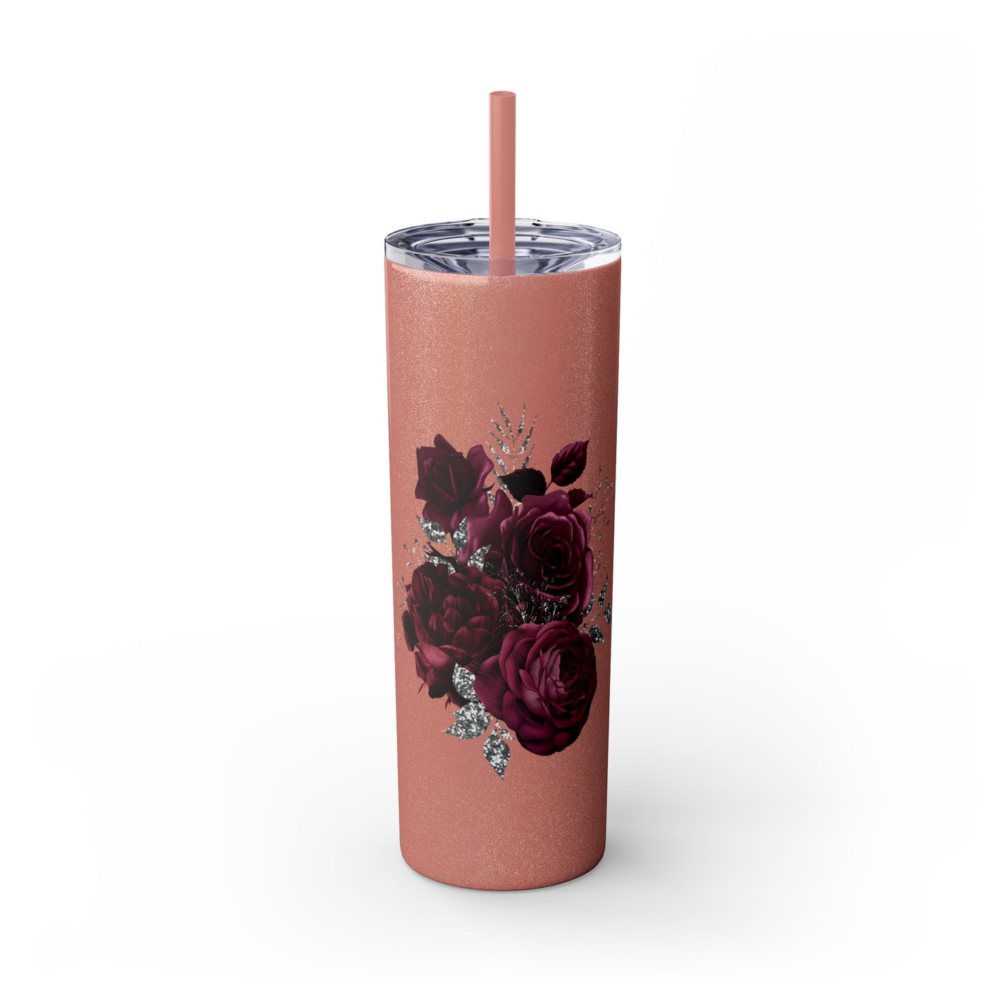 Tink Publishing Skinny Tumbler with Straw, 20oz