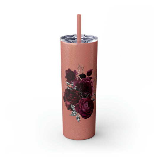 Tink Publishing Skinny Tumbler with Straw, 20oz