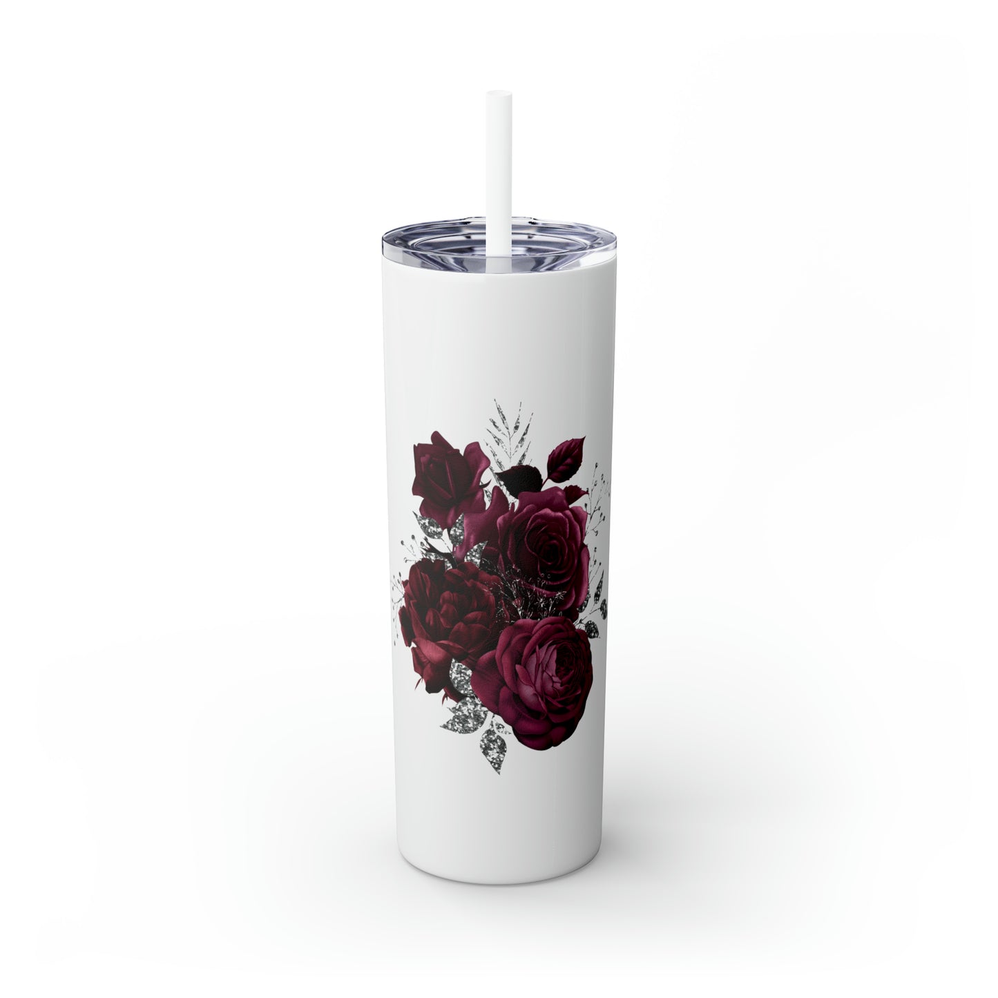 Tink Publishing Skinny Tumbler with Straw, 20oz