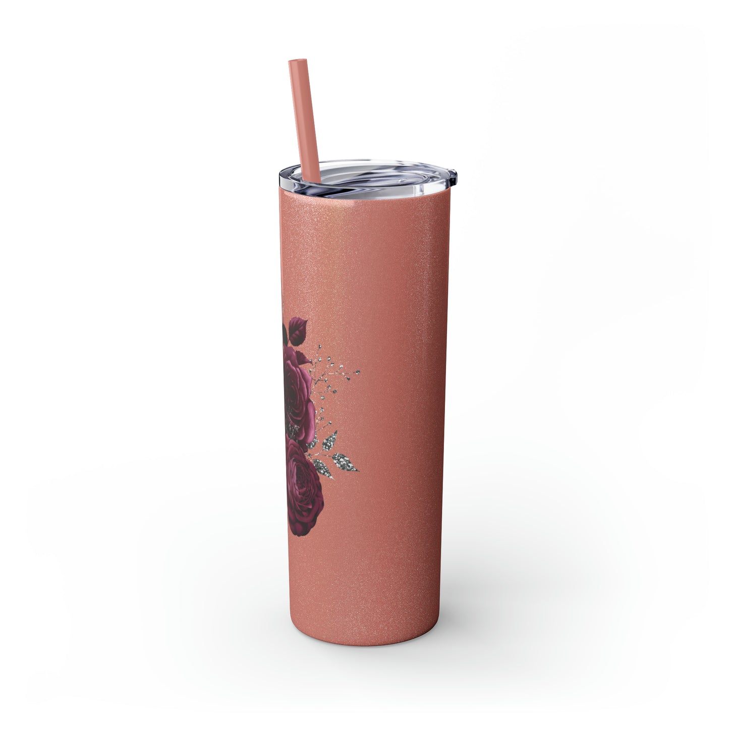 Tink Publishing Skinny Tumbler with Straw, 20oz